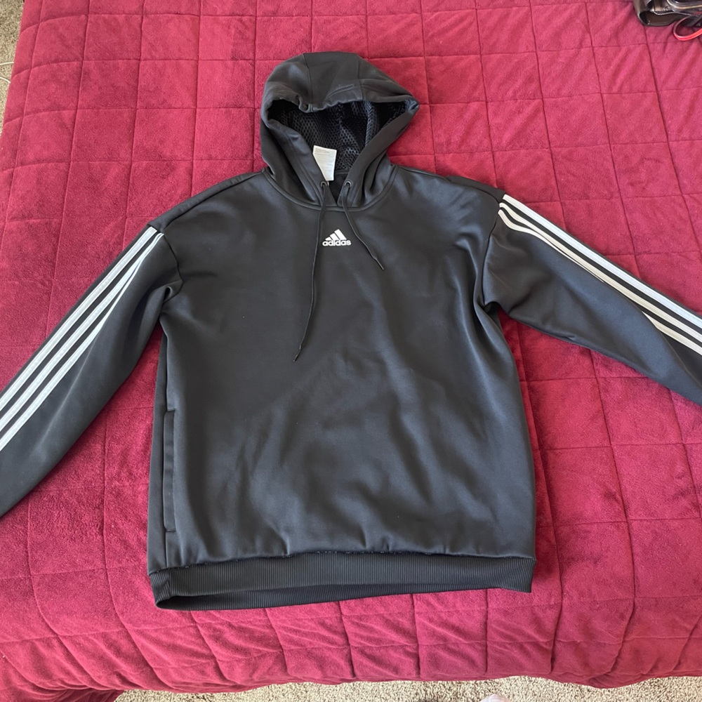 Adidas Black Mesh-Lined Jacket